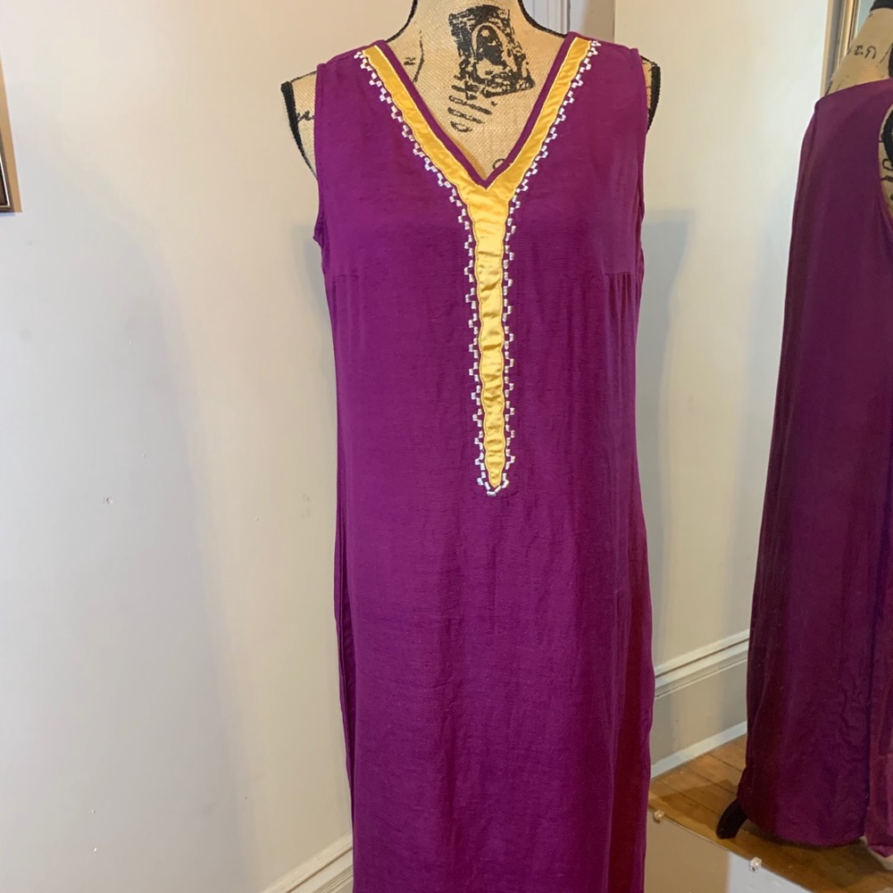 Ashro Embroidered Maxi Dress